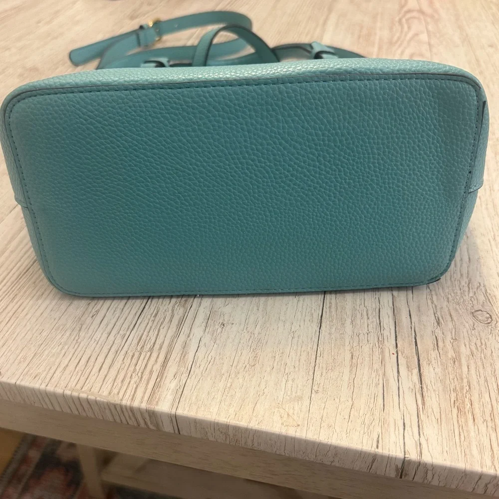 Nanette Lepore Baby Blue Crossbody Handbag Bag Purse